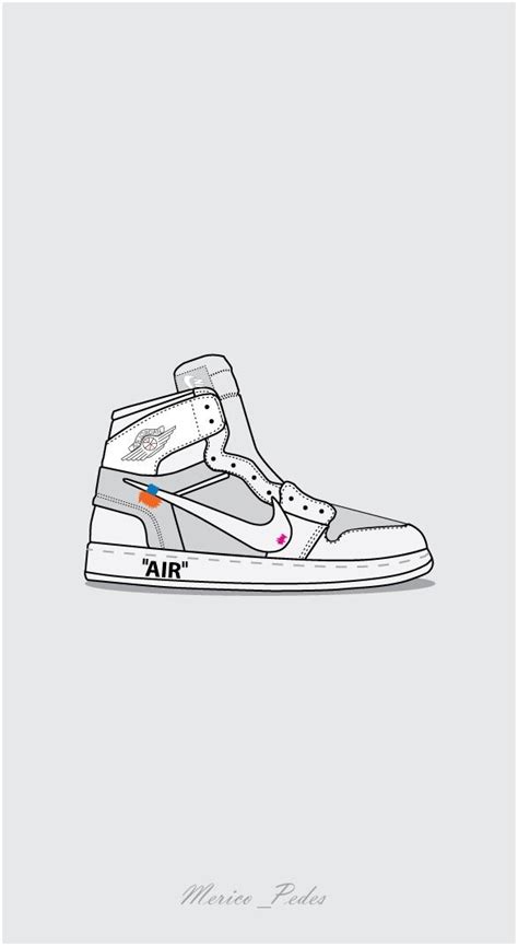 Find the best retro jordan wallpaper on getwallpapers. Air Jordan 1 X Off-White | Graffiti cartoons, Sneakers ...