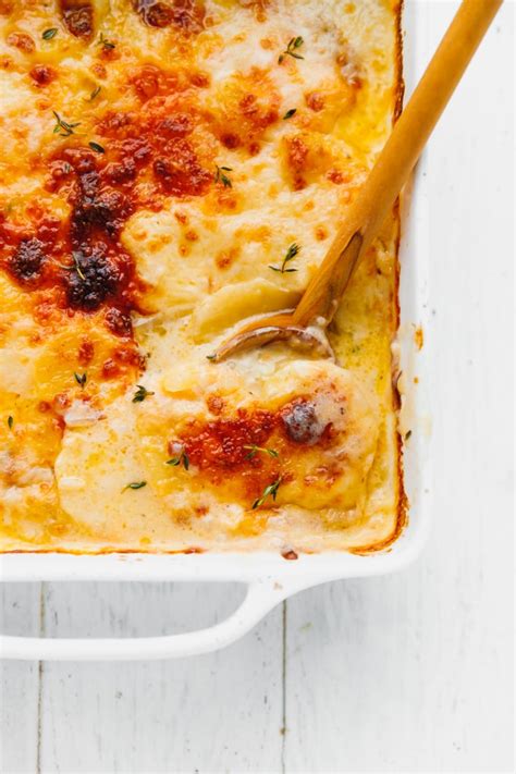 There's wisdom in the saying, everything in moderation. if you have a baked potato once every couple of weeks and you. Scalloped Potatoes With Cheddar - Cooking LSL