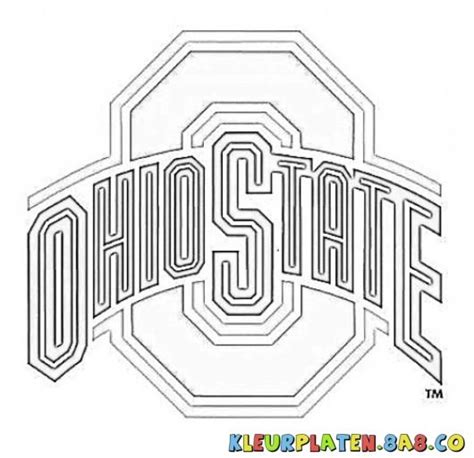 These straight line states are like nevada, new mexico and north dakota. Ohio State Color Pages | Ohio State Football Kleurplaten ...