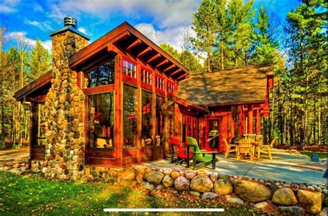 Passive Solar In 2020 Rustic Exterior Cabins In The Woods Log Home