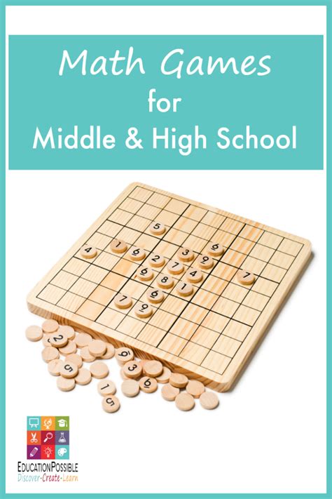 4th grade math board games. Math Games for Middle School (& High School)