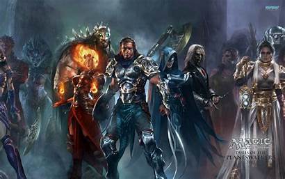 Planeswalker Wallpapers Gathering Magic Planeswalkers Background Duels