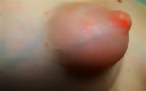 Closeup Of Modest Tit Tits Massive Puffy Hard Nips