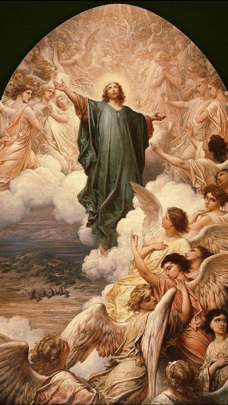 Jesus Christ Photo Surrounded By Angel Wallpaper Download Mobcup