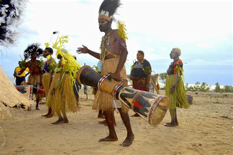 Cultural And Tourism Merauke Papua Indonesia Budaya Suku Marind