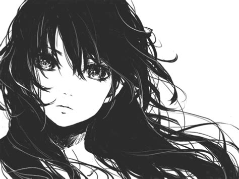 Anime Girl Beautiful In Dead Eyes