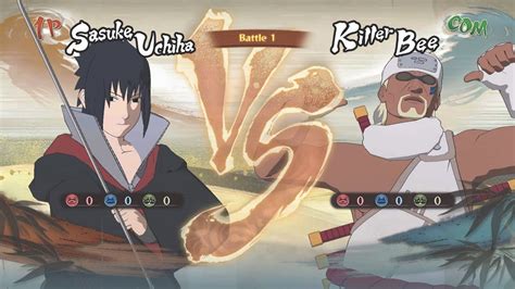 Naruto Shippuden Ultimate Ninja Storm 4 Sasuke Vs Killer Bee Super