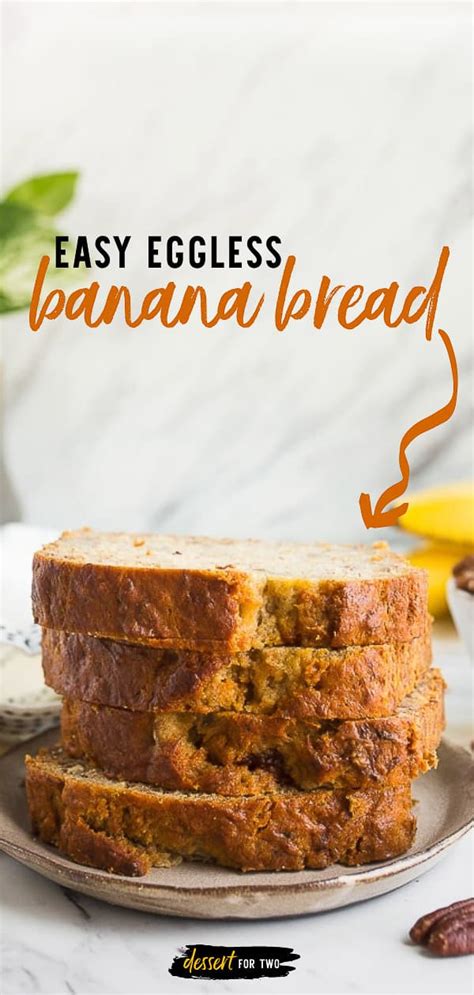 Total time 1 hr 10 mins. Eggless Banana Bread with Honey - Dessert for Two