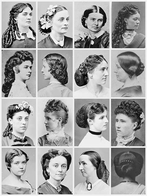 Unique Womens Hairstyles In The 18th Century Emo For Medium Length