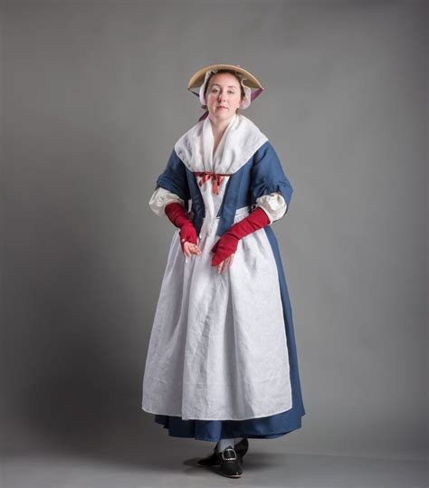 The 1740s English Gown Ensemble From The American Duchess Guide To 18th