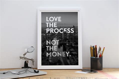 Love The Process Motivational Poster Helmm