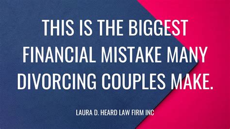 This Is The Biggest Financial Mistake Many Divorcing Couples Make