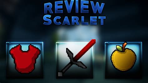 Minecraft Pvp Texture Pack Scarlet 64x Pack Release Fps Friendly