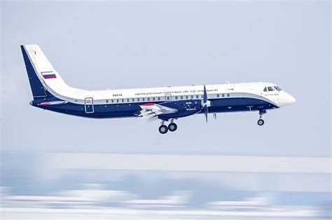 The New Russian Il 114 300 Turboprop Makes Its Second Flight Soldat