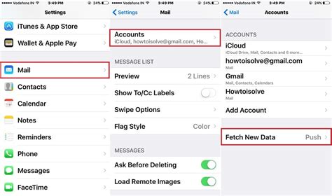 This is how to do it. Change iPhone mail app fetch Time for New Mail data: Fetch ...