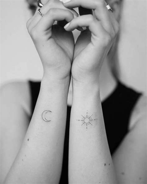 54 Elegant Sun And Moon Tattoos With Meaning Our Mindful Life