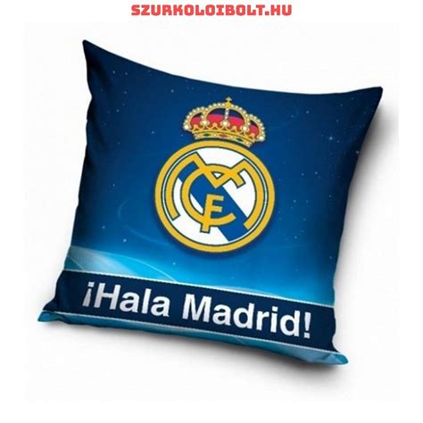Real Madrid Kispárna Eredeti Hala Madrid Ajándéktárgy