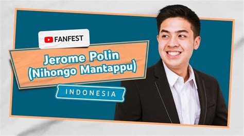 View latest posts and stories by @jeromepolin jerome polin sijabat ジェローム in instagram. Jerome Polin (Nihongo Mantappu) | YouTube FanFest Indonesia 2020 - YouTube