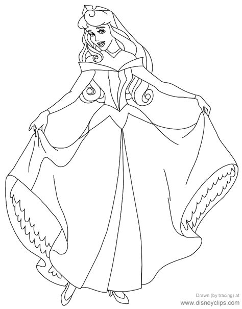 Disney princess aurora coloring pages. Sleeping Beauty Coloring Pages | Disneyclips.com