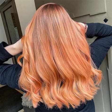 Apricot Color Hair