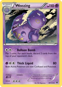 Later today i'll have a post up detailing the fates collide prereleases. Weezing -- Fates Collide Pokemon Card Review | PrimetimePokemon's Blog