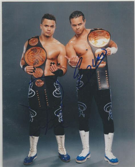 Primo And Epico Colon Signed Wwe Tag Team Champions 8x10 Photo