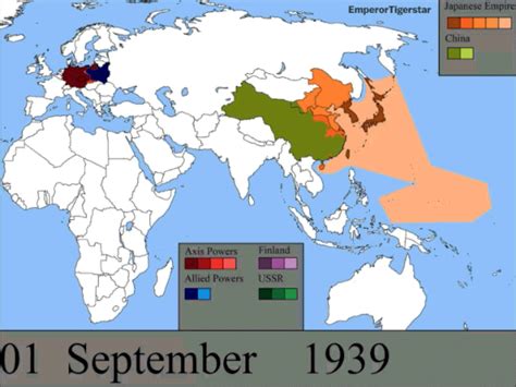 Animated World War 2 Map Youtube Version Maps On The Web