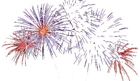 Colorful Vector Fireworks Png Png Mart
