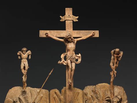 Attributed To An Associate Of Hans Wydytz I Crucifixion Group German The Met