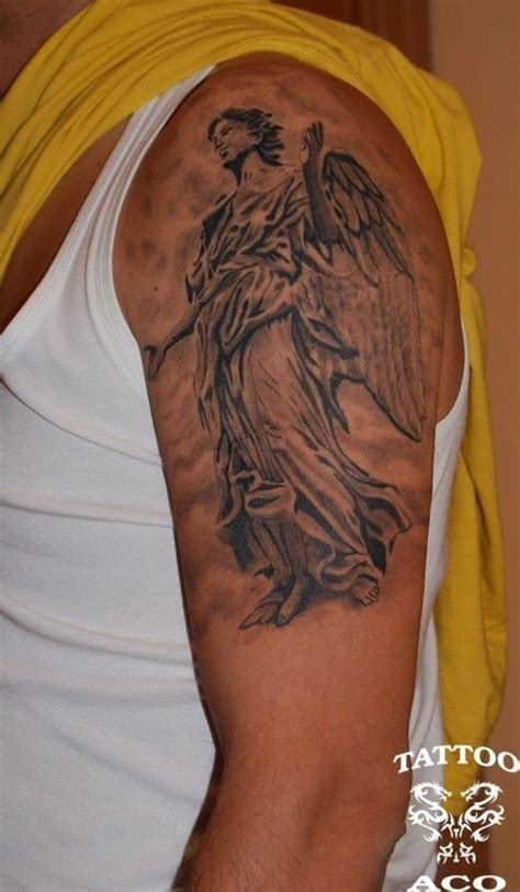 The 95 Best Guardian Angel Tattoos For Men Improb Guardian Angel