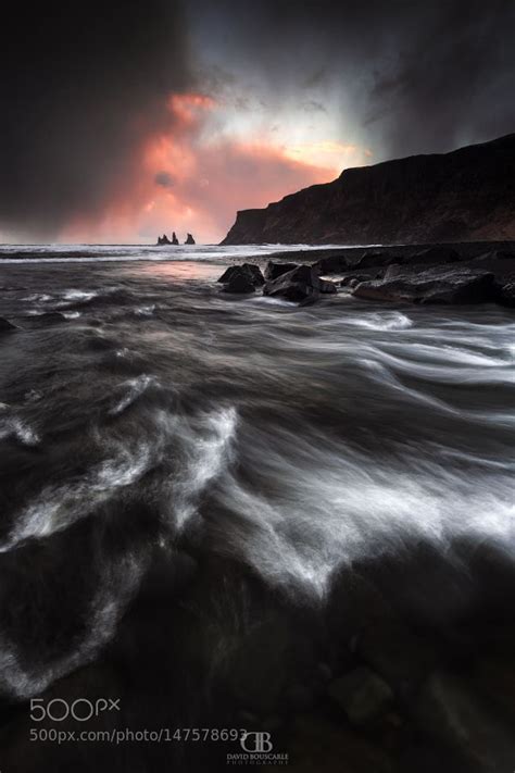 search of meaning by dbphotographe vik beach iceland in company of my friend alban henderyckx