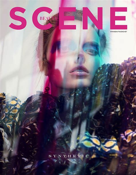Helene Desmettre Covers Beauty Scene By Design Scene Magazine 33 Issue