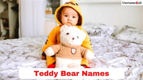 990 Cute Unique And Funny Teddy Bear Names Girls And Boys