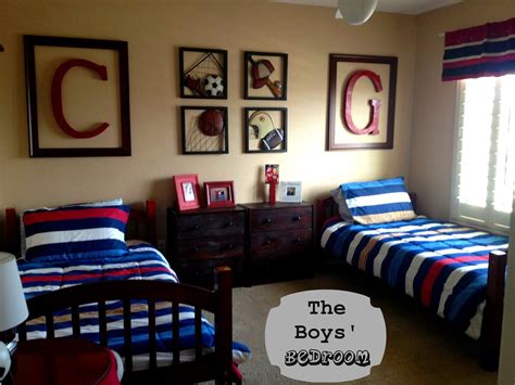 31 boys' room ideas that are youthful yet sophisticated. The Boys' Sports Themed Bedroom. | Cool dorm rooms, Boys ...