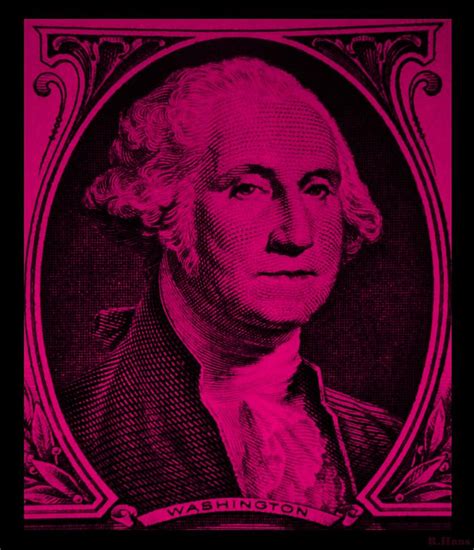 George Washington In Hot Pink Photograph By Rob Hans