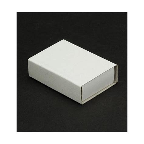 Folia White Cardboard Match Boxes 10pcs Small 2307 Buddly Crafts