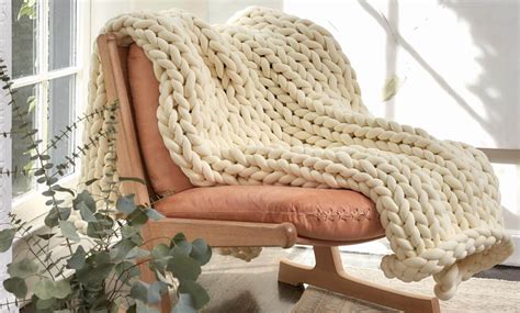 knitted weighted blanket review