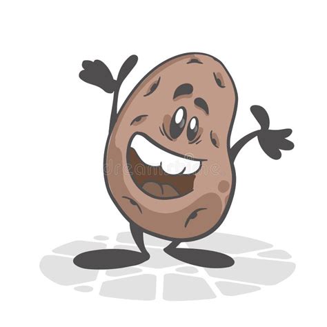 Potatoes Cartoon Face Stock Illustrations 467 Potatoes Cartoon Face