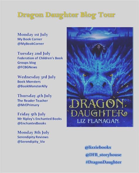 Liz Flanagan Dragon Daughter Blog Tour Top 5 Dragon Books Mr