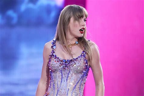 Taylor Swift Sparkles In Bejeweled Louboutin Boots On Her Eras Tour Footwear News