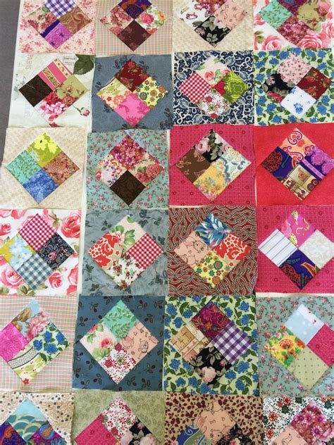 How To Sew A Four Patch Quilt Block Brandon Russells Coloring Pages