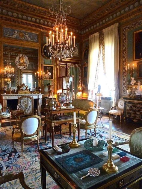 Jacques Garcias French Home ~ Reception Room At Champ De Bataille