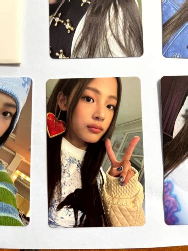 Minji Official Photocard New Jeans Album Omg Message Card Ver Kpop Geniune