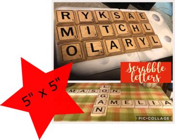 Scrabble Letters 5