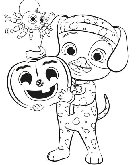 Cocomelon Coloring Pages Happy Birthday Maybelle Humes