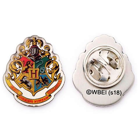 Harry Potter Hogwarts Crest Pin Badge Harry Potter Butiken