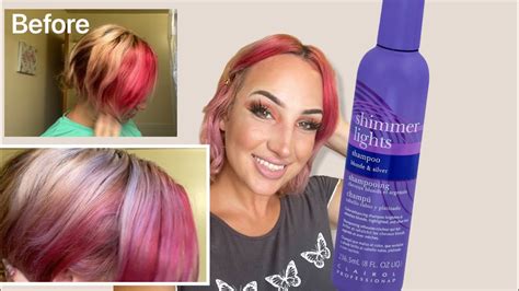 Using Purple Shampoo On Red Hair Youtube
