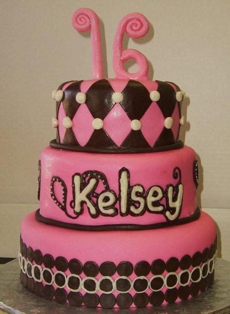Sweet 16 Birthday Cake Birthday