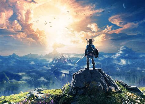Epic Legend Of Zelda Breath Of The Wild Background