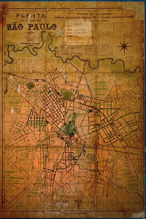 Caps Lock Mapas Antigos da cidade de São Paulo